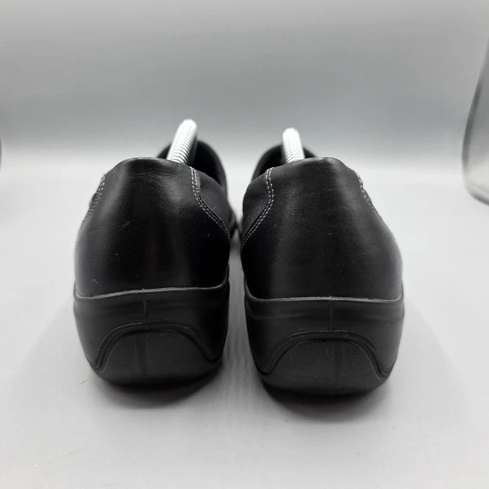 ECCO Rise Shoes Womens 40 Black Gore-Tex Waterproof Slip‎ On Wedge Comfort